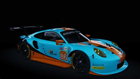 Skins - Porsche 911 RSR 2017 Gulf Racing | RaceDepartment