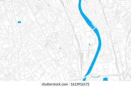 River Map Vector Illustration Seine River Stock Vector (Royalty Free) 2106328094 | Shutterstock
