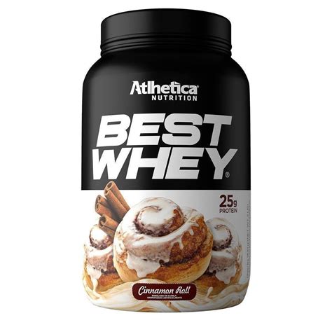 Whey Protein Best Whey 900g - Atlhética Nutrition - Canela | Netshoes