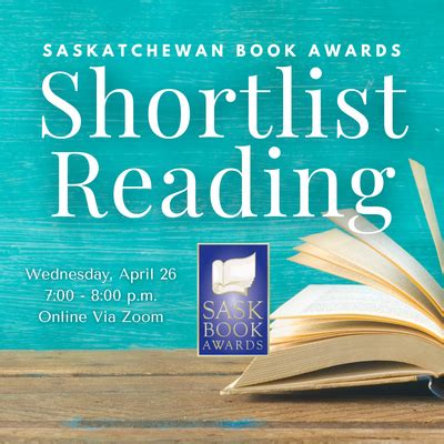 Saskatchewan Book Awards Shortlist Reading « Saskatchewan Writers' Guild