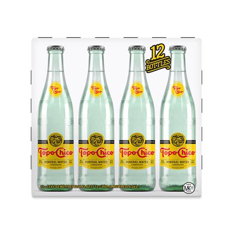 Topo Chico Mineral Water Case 12 oz Bottles - Shop Water at H-E-B