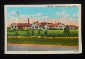 1940s United States Indian Hospital Claremore OK Rogers Co Postcard ...