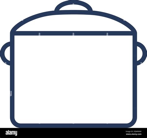 Pan line icon. Saucepan outline icon. Vector illustration Stock Vector Image & Art - Alamy