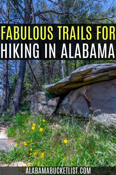 9 Fabulous Trails for Hiking in Alabama • Alabama Bucket List