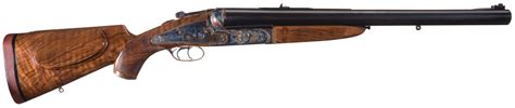 Massive Engraved Ken Owen "Owen-Rewa" 4 Bore Double Rifle-Rifle ...