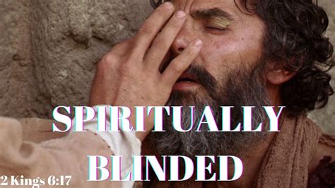 ARE YOU SPIRITUALLY BLINDED!! - YouTube