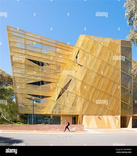 Joondalup, WA, Australia - Ngoolark building at Edith Cowan University by JCY Architects Stock ...