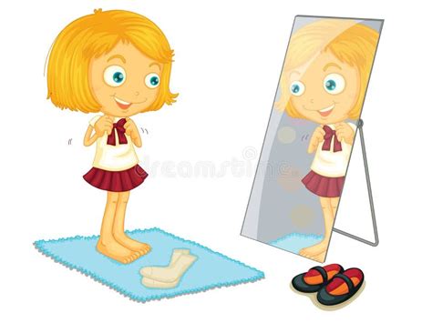 Child dressing stock vector. Illustration of adorable - 24456504