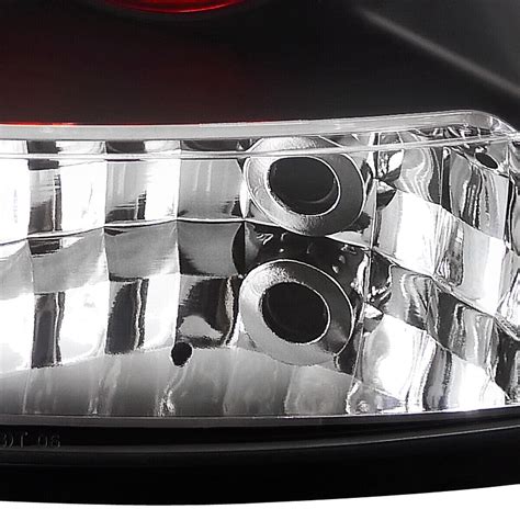 Black Fits 2006-2008 Dodge Charger Tail Lights Rear Brake Lamps Pair ...