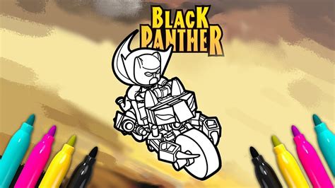 Coloring Page Lego Black Panther - 80+ SVG PNG EPS DXF in Zip File