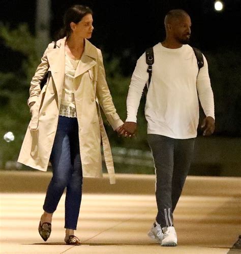 Jamie Foxx and Katie Holmes Hold Hands in Los Angeles