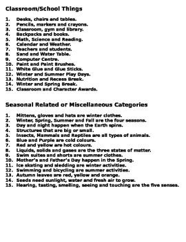 Wheel of Fortune Categories by The Mad Professor's Teaching Resources