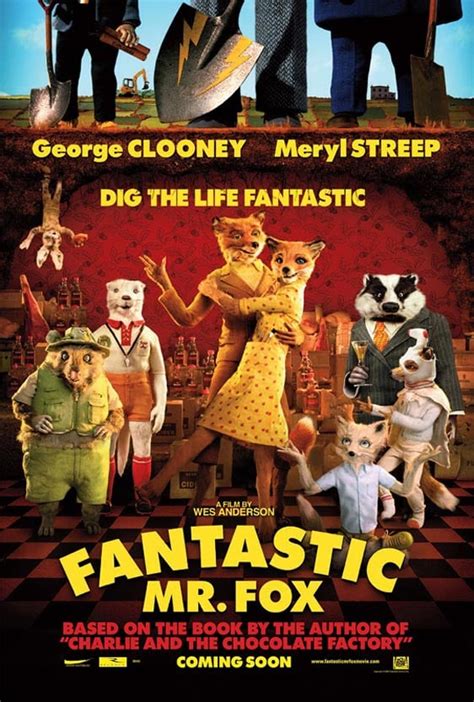 The Fantastic Mr. Fox (2009) Poster #1 - Trailer Addict