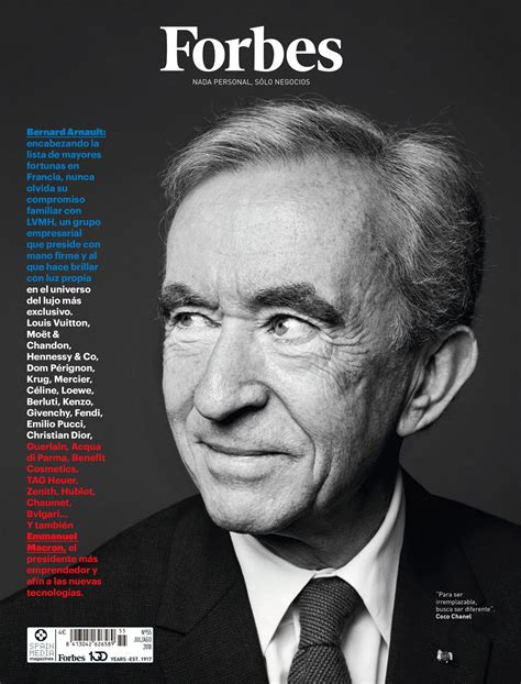 Forbes 55: Bernard Arnault, la mano que mece LVMH - Forbes España