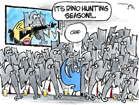 Rino Hunting Season | claytoonz