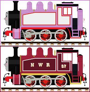 Rosie The Pink Engine - CGI. Series Accurate by StarPrince52 on DeviantArt