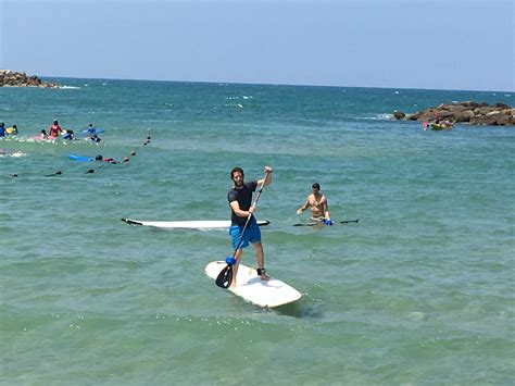 Sap surfing in Tel Aviv - July 2016 | MiloLab@weizmann