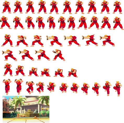 Ken Sprite Sheet Png X Anmte Pinterest Pose Street Fighter | My XXX Hot ...