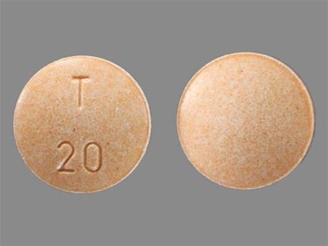 T 20 Pill Orange Round 8mm - Pill Identifier