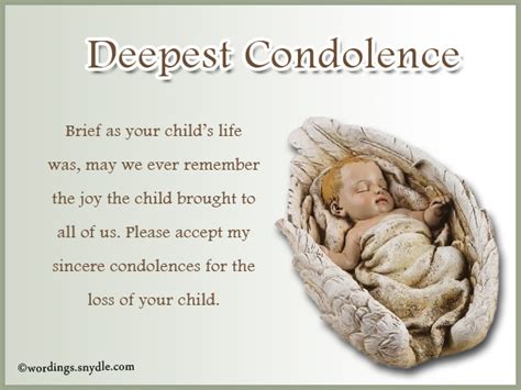 Sympathy Messages for Loss of a Child – Wordings and Messages