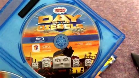 Thomas and Friends Day of the Diesels Blu ray Unboxing - YouTube