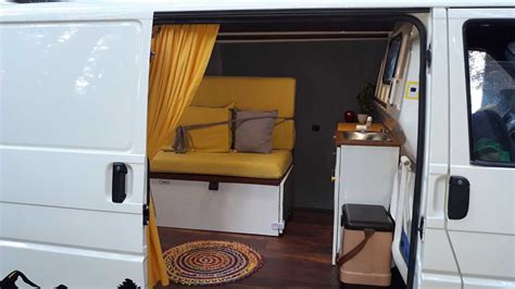 Neat VW Transporter Is Homemade Camper Van On A Budget