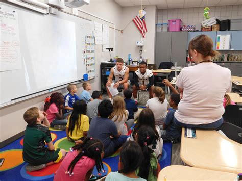 Lincoln HS Football Team at Lovejoy - Lovejoy Elementary School