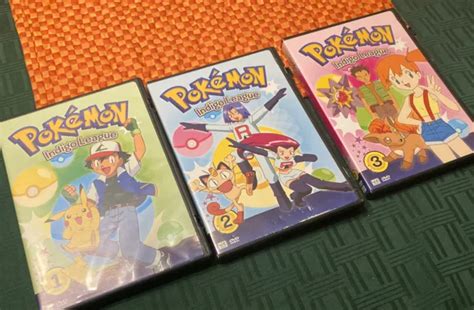 POKÉMON INDIGO LEAGUE 1 2 3 DVD Eps 1-26 $33.17 - PicClick CA