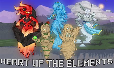 Heart Of The Elements, Terraria Calamity Mod by Ultrinik on DeviantArt