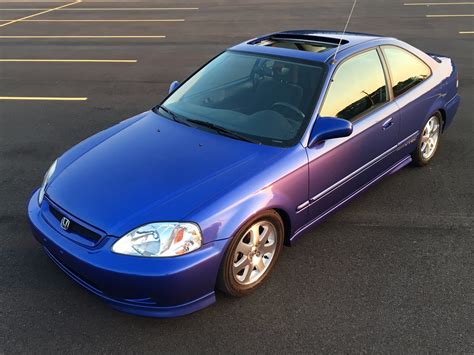 Electron Blue Honda Civic Si Just Sold for Big Cash - Honda-Tech