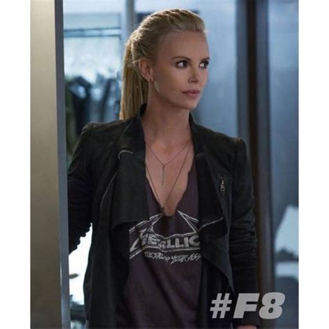 Charlize Theron Fast and Furious 8 Leather Jacket - Jacket Hub