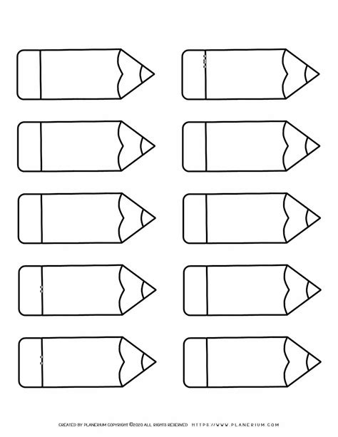 Free Printable Pencil Template - prntbl.concejomunicipaldechinu.gov.co