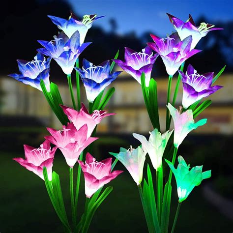 Top 10 Solar Flower Garden Lights – Home Tech Future