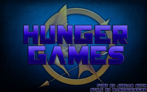 Hunger Games Font by ManiosDesigns on DeviantArt