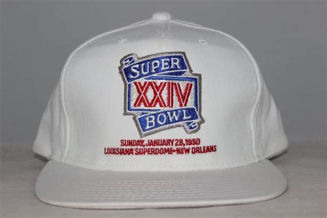 Vintage Super Bowl XXIV NFL Snapback Hat