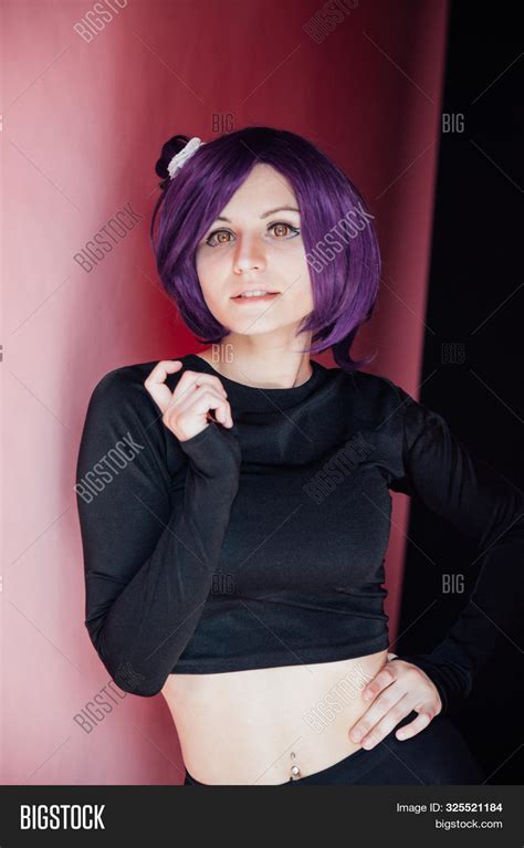 Girl Anime Purple Hair Image & Photo (Free Trial) | Bigstock