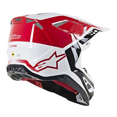 Alpinestars S-m8 Triple Helmet Red A83012193182 Offroad Helmets | MotoStorm