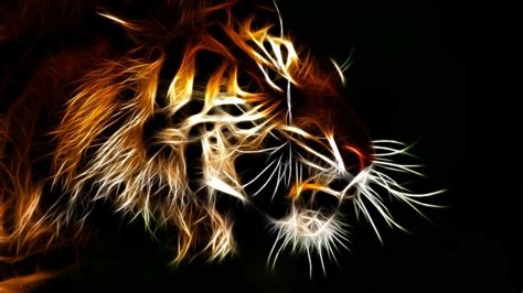 Translucent tiger wallpaper | Grote katten, Katten