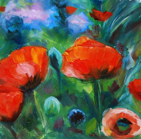 Kristen Reitz-Green: Impressionist Flower Paintings Galore!