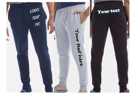 Custom Unisex Sweatpants With Pockets, Personalize Your Sweatpants ...