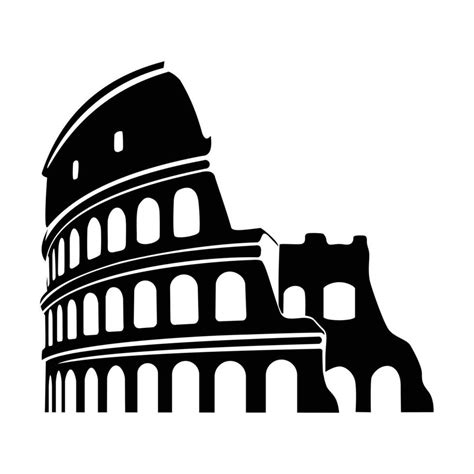 colosseum building landmark 25294514 Vector Art at Vecteezy