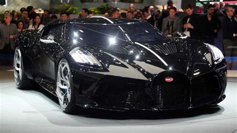 Bugatti La Voiture Noire Debuts: Most Expensive New Car Ever