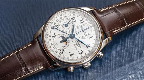 Longines Master Collection Moon Phase Chronograph L2.673.4.78.3 Watch ...