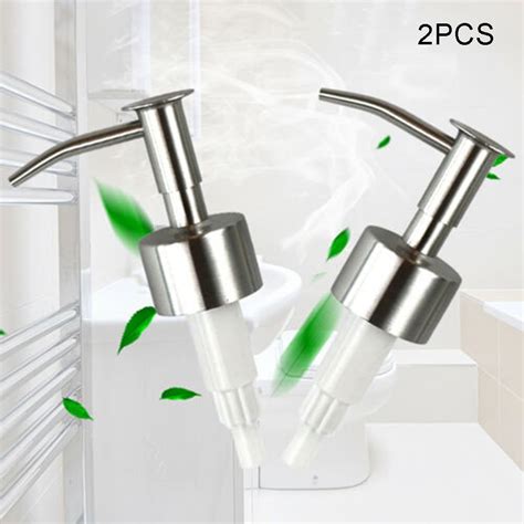 2pcs 304 Stainless Steel Pump Head Matt Soap Dispenser Nozzle 28/400 Thread - Walmart.com ...