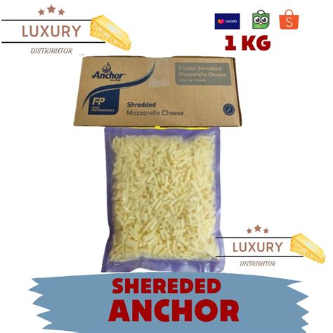 Jual KEJU MOZARELLA ANCHOR SHEREDED KEMASAN 1 KG/KEJU MOZARELLA PARUT/MOZARELLA PARUT ANCHOR ...