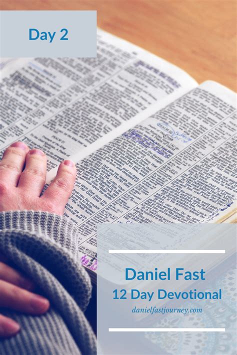 Day 2: Daniel Fast 12 Day Devotional — Daniel Fast Journey