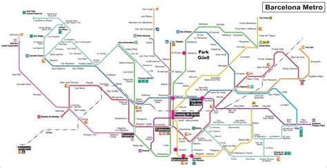 Barcelona Metro Map – The College Girl's Guide to Study Abroad