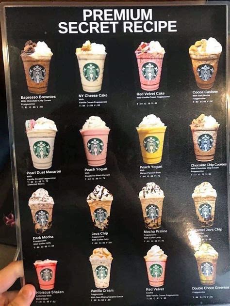 Starbucks Menu Malaysia New - Bantal amo