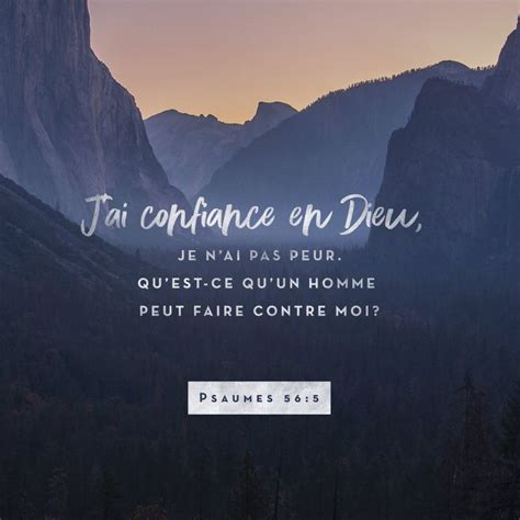 Psaumes 56: 4 | Psaume 56, Psaumes, Citations bibliques