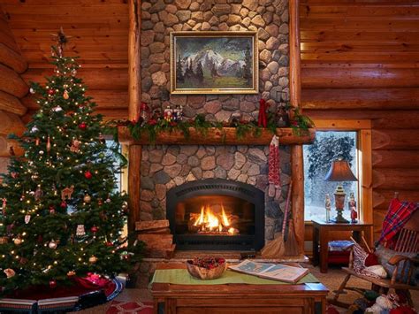 30 Stylish Cozy Christmas Fireplace - Home, Family, Style and Art Ideas